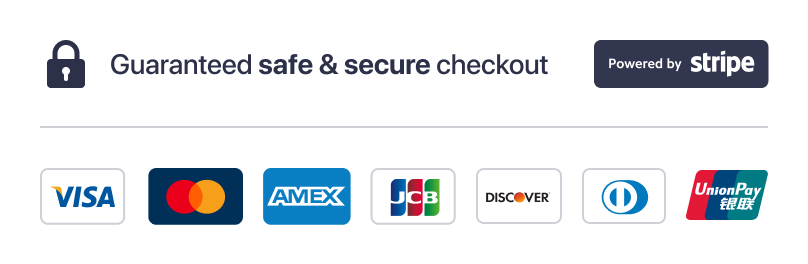Stripe Trust Badge - Secure Checkout